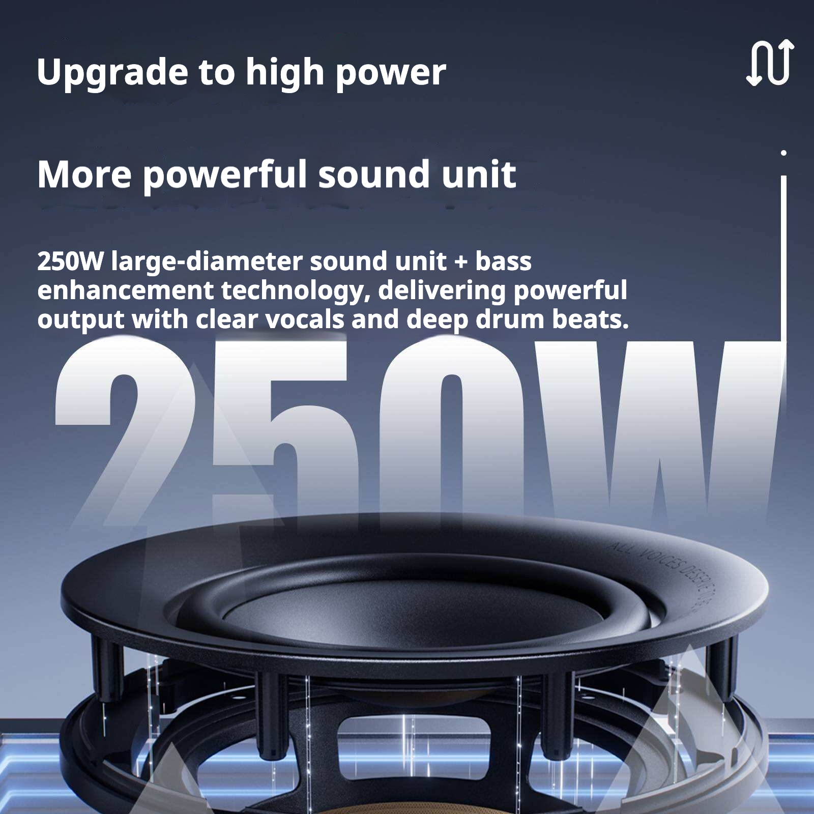 KP-8007 Best-selling Wireless Bluetooth Speaker Featuring A Microphone Shoulder Strap And Colorful Lights 250W High Power Long Battery Life Ideal For Outdoor Parties Factory Stock Available photo 5