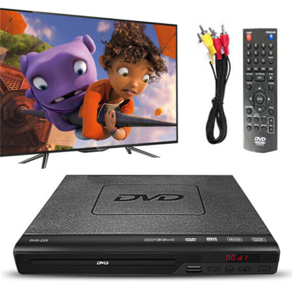 Compact DVD Player  Multi Region  HDCD CD VCD  Music Disc Upscaling USB With Remote Control Note No HDMI Port photo 4