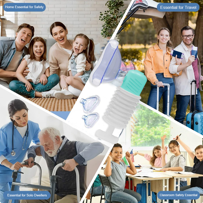 Manual Airway Obstruction First Aid Device - Emergency Choking Rescue Suction Tool For Adults & Kids photo 4