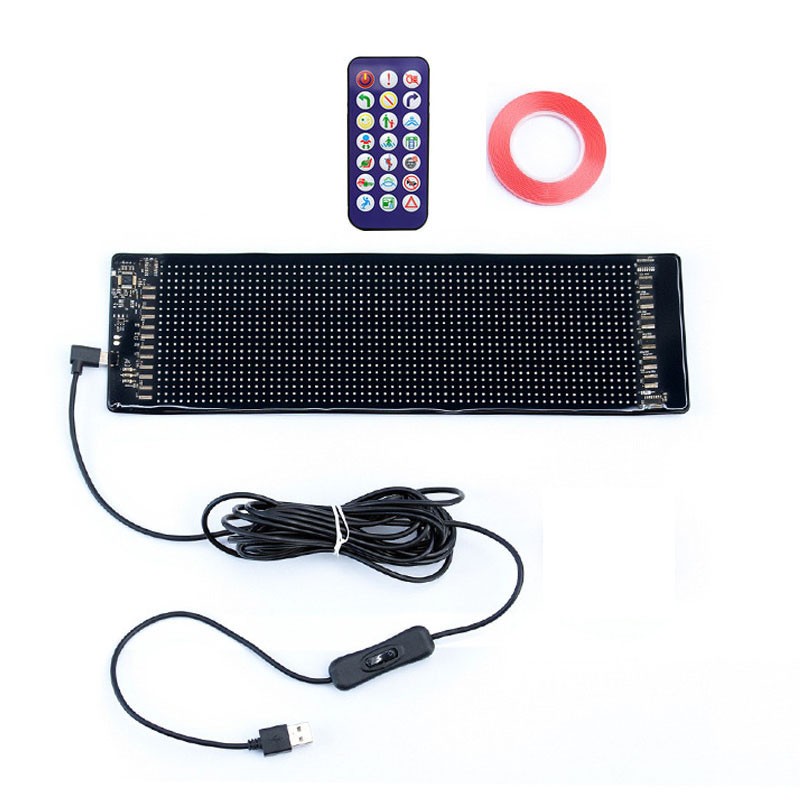 12x59CM For Truck-Specific Devil's Eye LED-Screen Car Eye Light Dynamic Lamp photo 8
