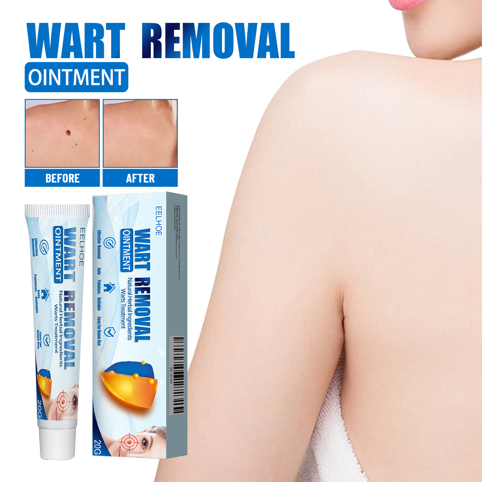 Smooth Skin Care Cream 20g 1box photo 6