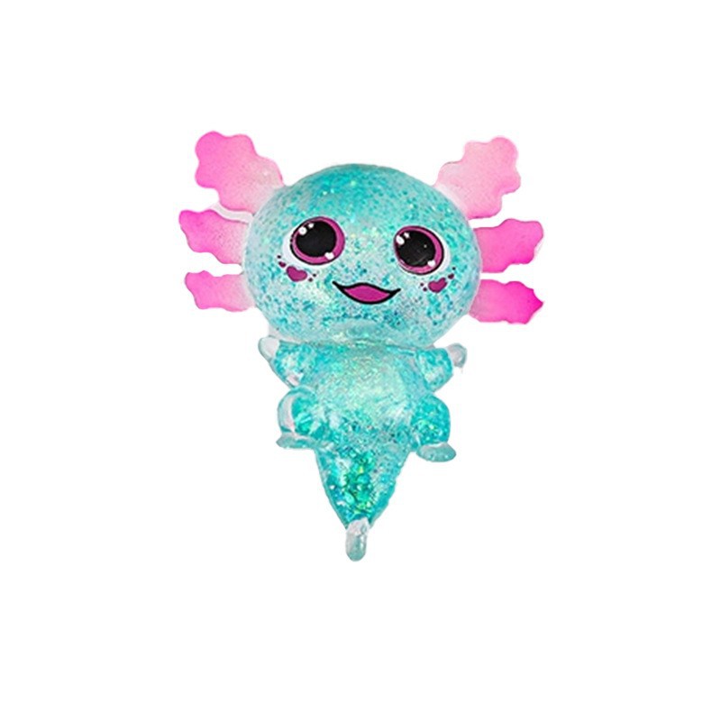 1Pcs Green Animal Miniature Novelty Toy,Glitter Fidget Ball Cute Animal Toy For Adults, Animal Party Favors For Anxiety Relief Home Decor photo 8