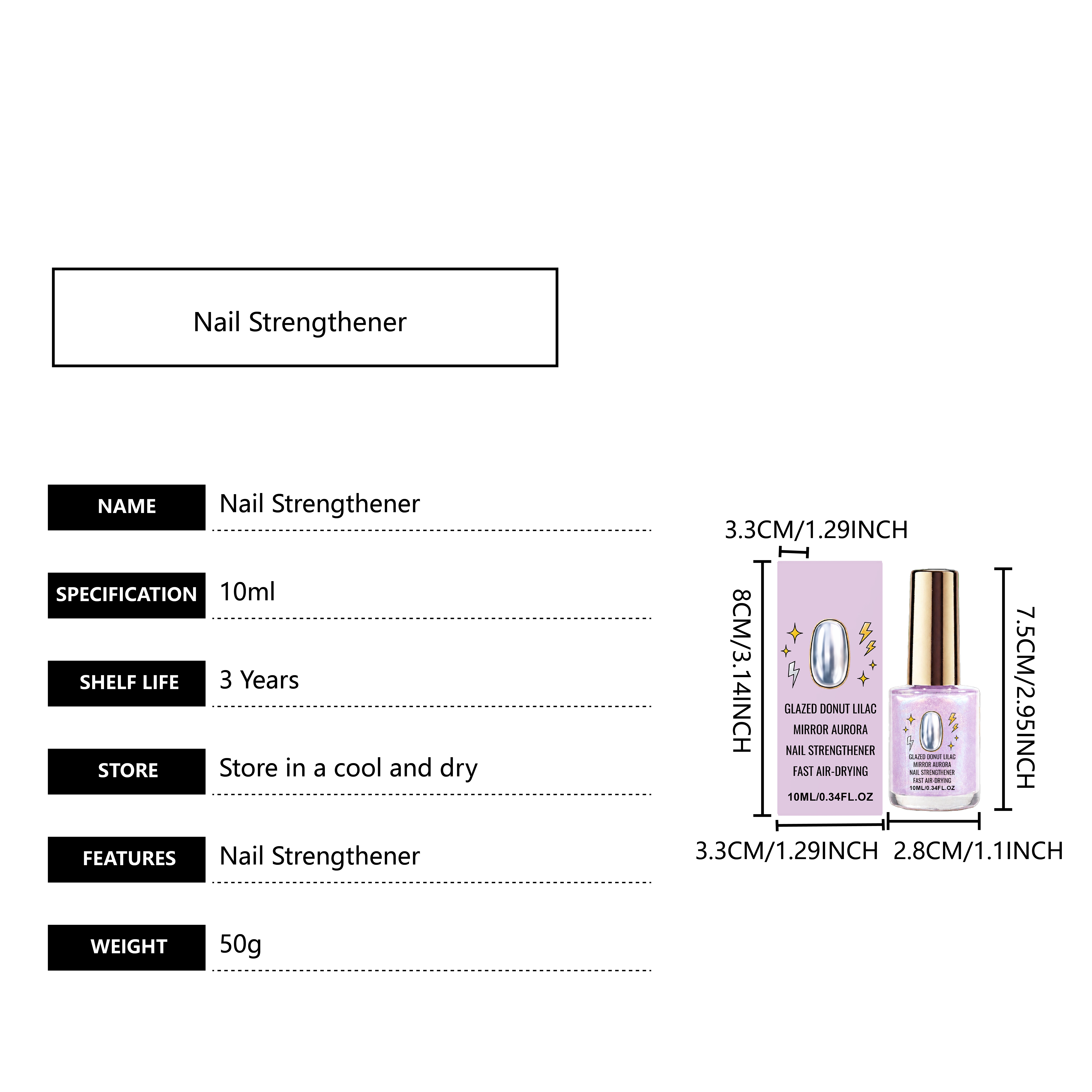 Nail Polish 10ml 1box photo 8