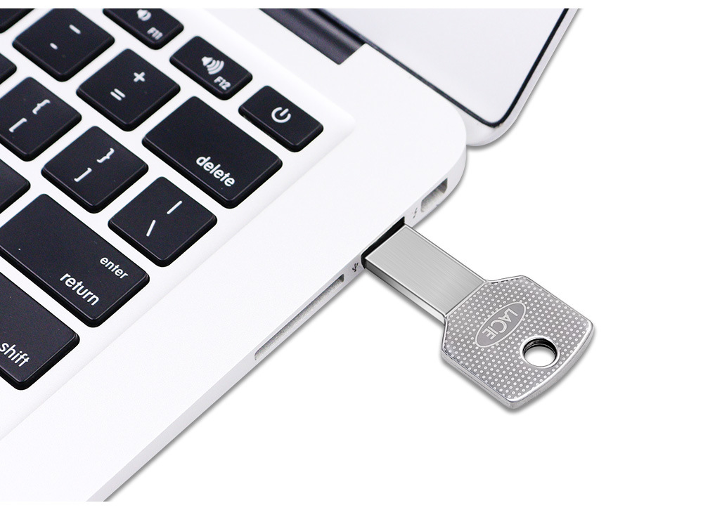 Ultra-thin Waterproof Conjoined Metal Key USB Drive photo 3