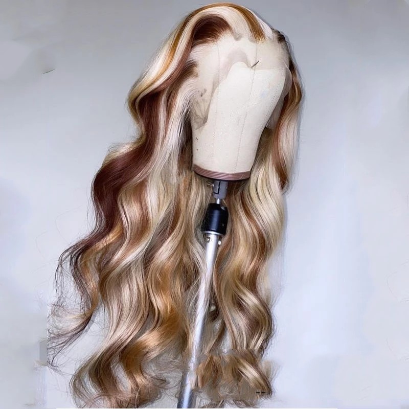 Brown Blonde Colored Human Hair WigNabea Uty photo 1