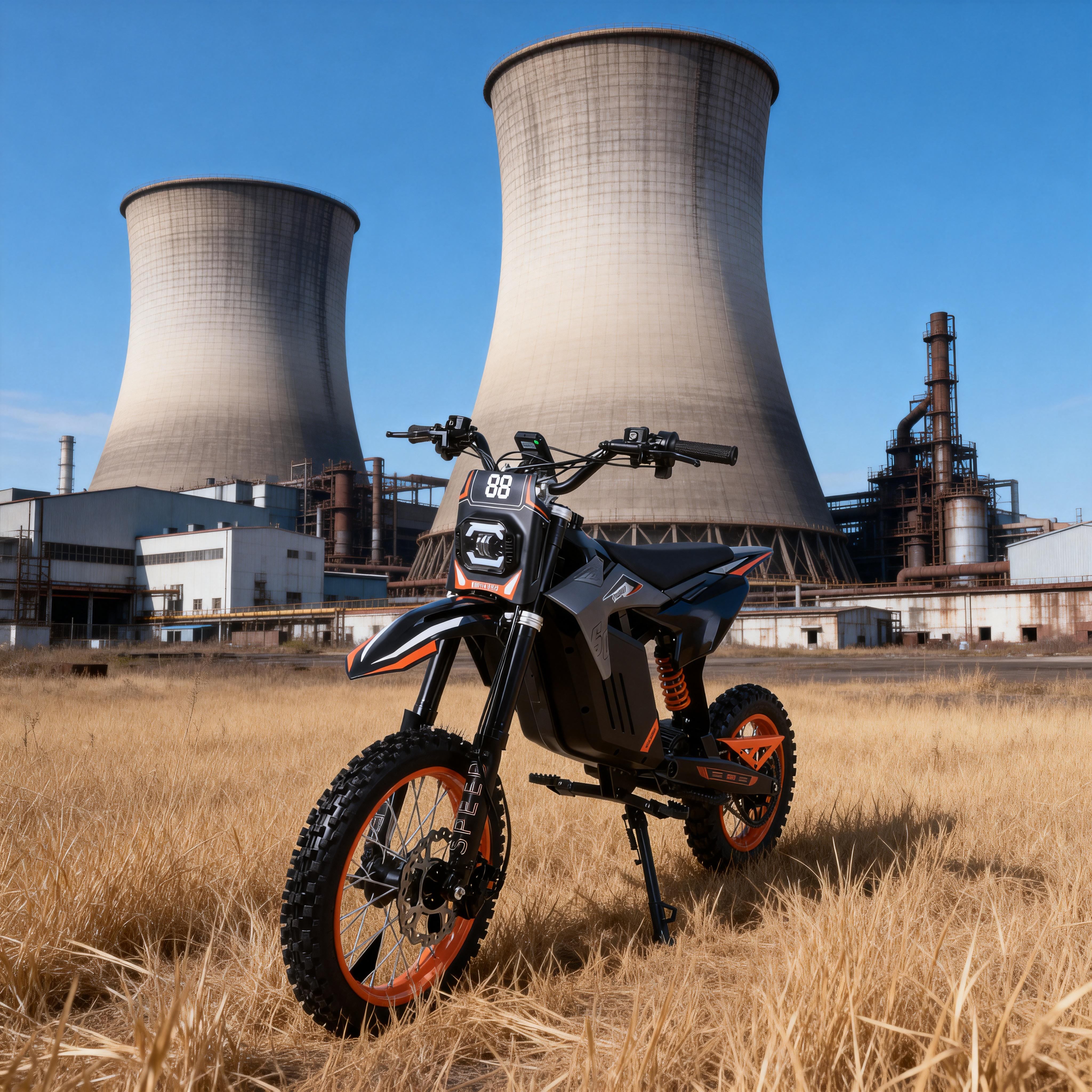 Y88 14 Inches Wheel Off Road Eletric Motorcycle With 3000W Power Motor photo 3