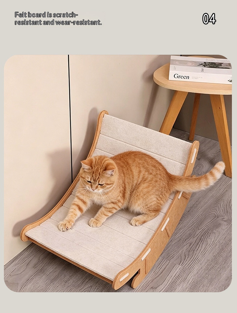 Cat & Dog Rocking Chair Scratcher, Wear-Resistant & Durable photo 8
