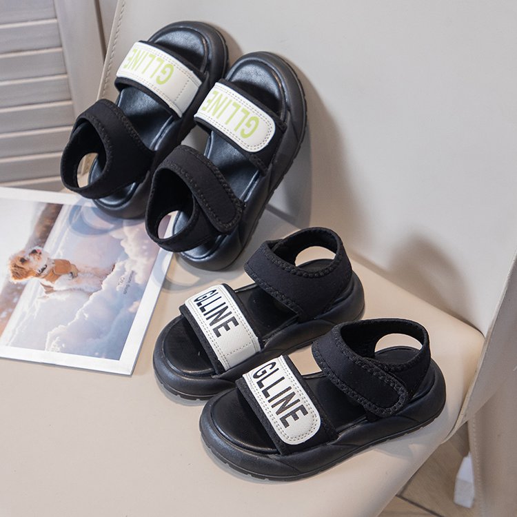 Sandals, Soft Soled Children's Beach Shoes, Summer New Fashionable Sandals, Lightweight And Non Slip Sports Sandals photo 8
