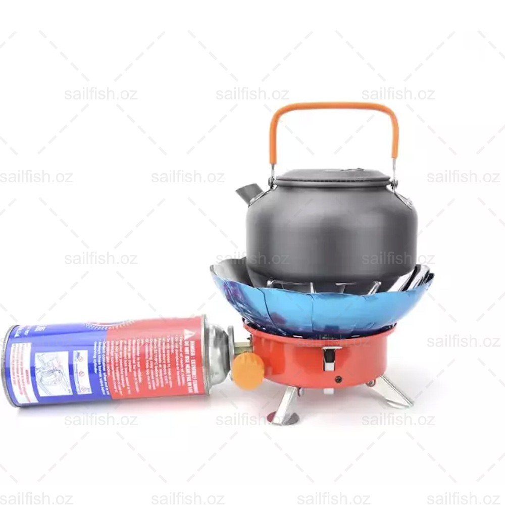 Mini Folding Camping Stove Portable Burner Butane Gas Cooker Outdoor Windproof photo 7