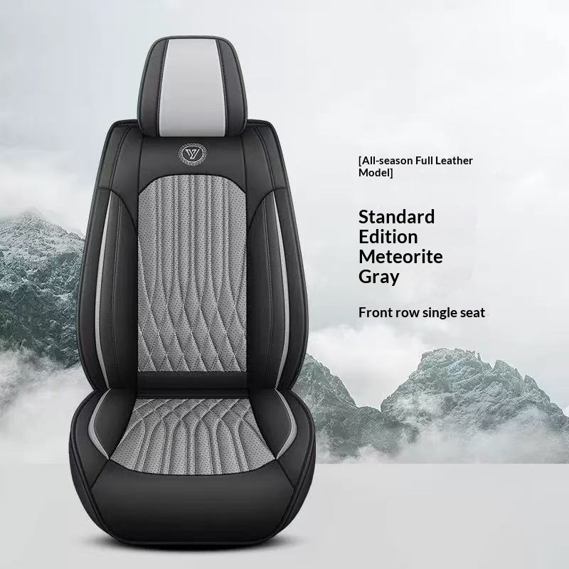 Full-coverage Car Seat Covers With Elegant Lines photo 7