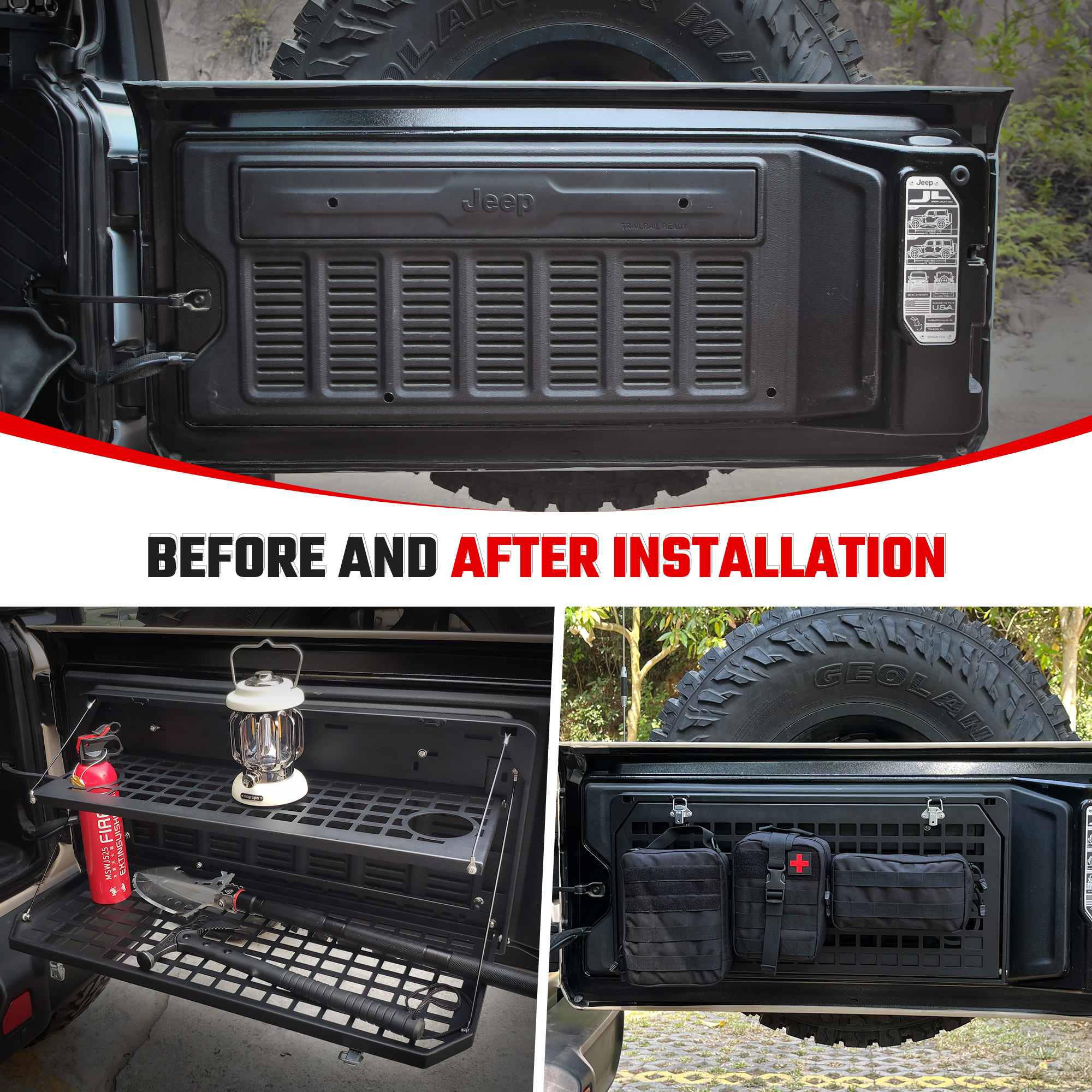 Tailgate Table For 2007-2025 Wrangler photo 2