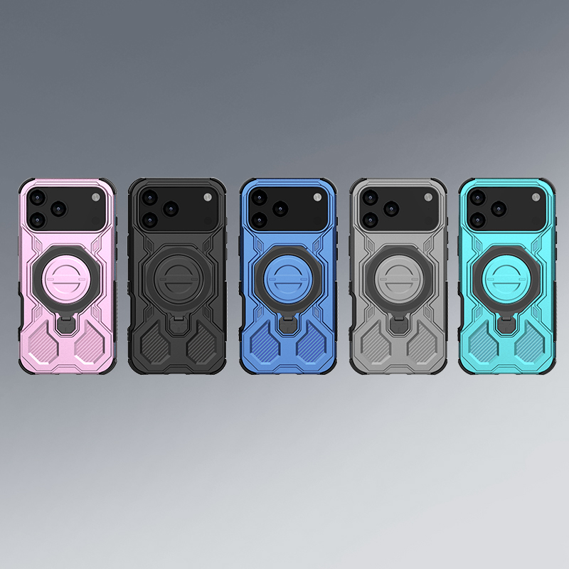 For I Phone 17 Pro Case  Phone Cover Shockproof Kickstand Rugged Magnetic photo 4