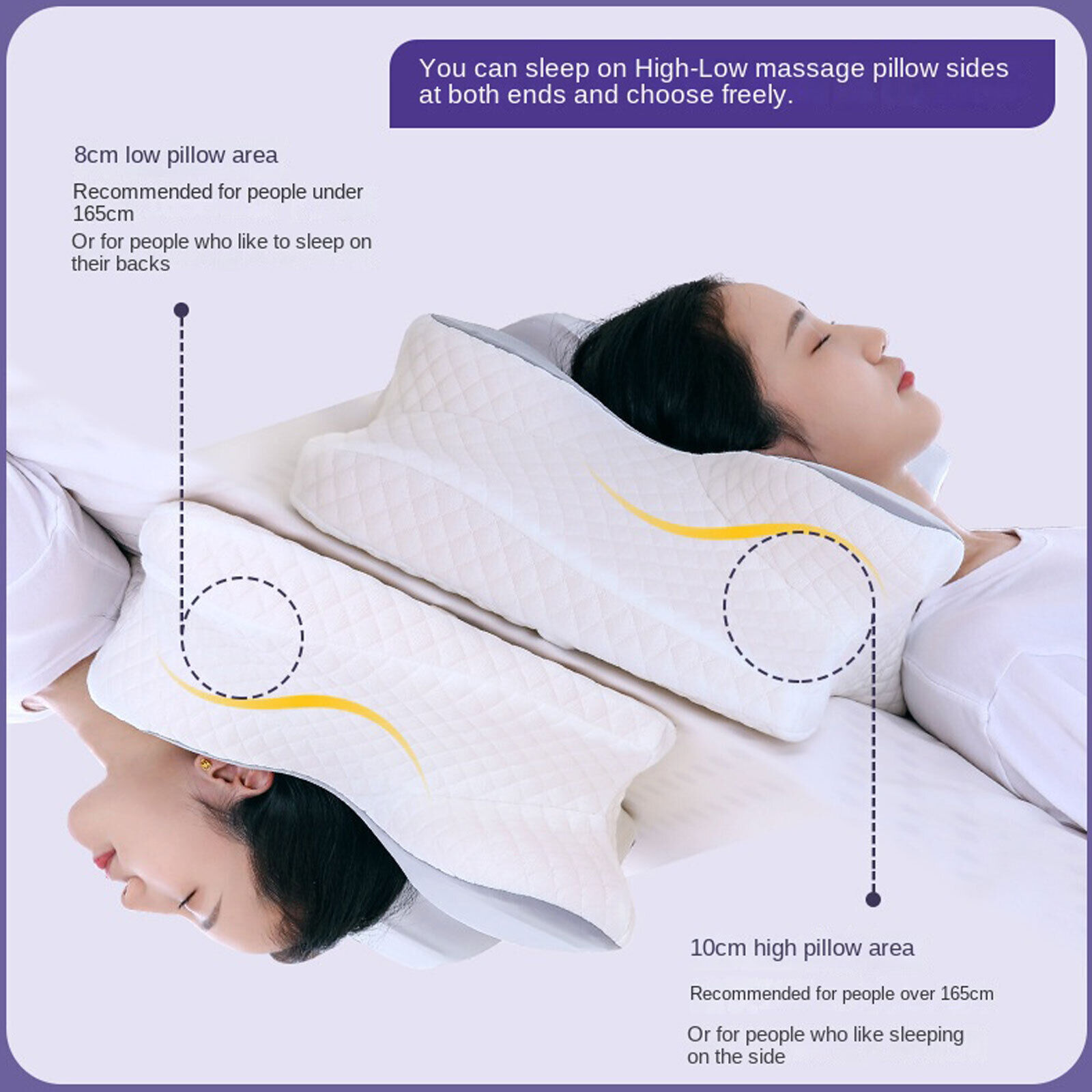 Orthopedic Memory Foam Pillow For Neck Head Shoulder & Back Support Pain Relief photo 7