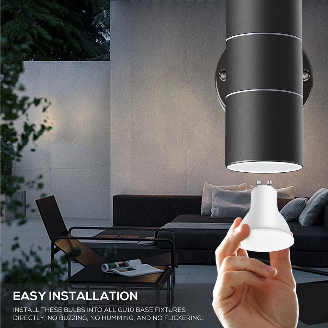 10Pcs LED GU10 Light Bulbs 7W Cool Day White Spotlight Eneygy Savin photo 8