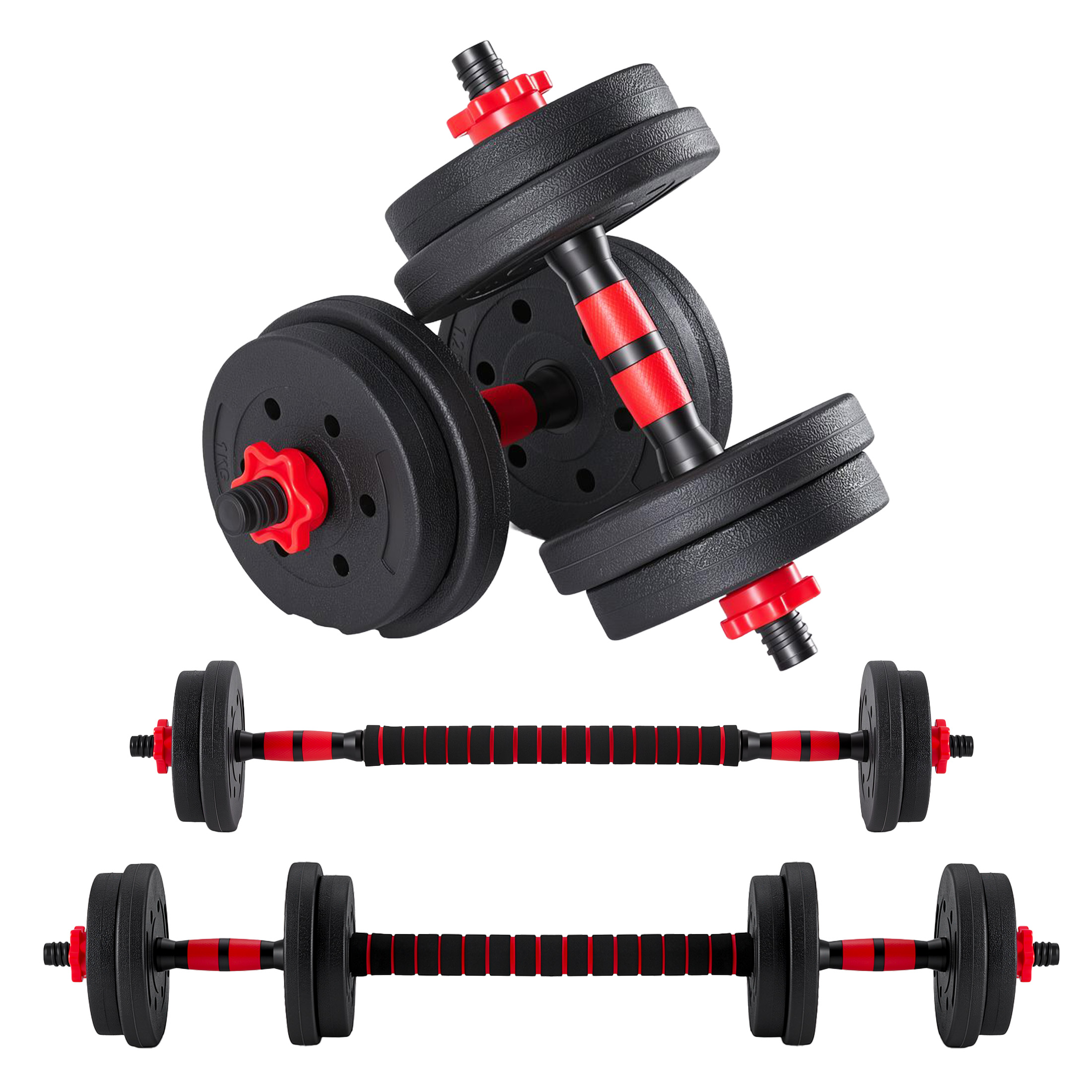 Adjustable Dumbbell Set, 20-40-60 Pounds, 5-in-1 Weight Combination photo 8