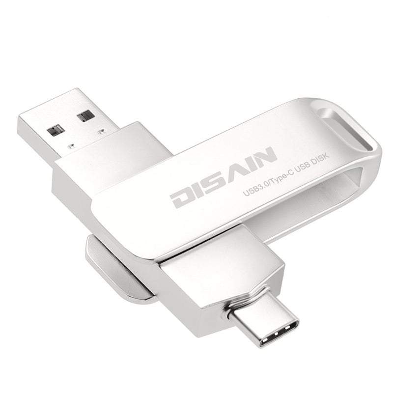 New Typec Metal Rotating USB  Drive Mobile photo 4