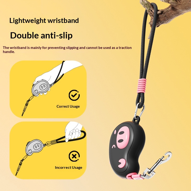 Aiwo Pet Leash Portable Retractable Cat Leash Dog Leash Explosion-Proof Retractable Leash photo 6
