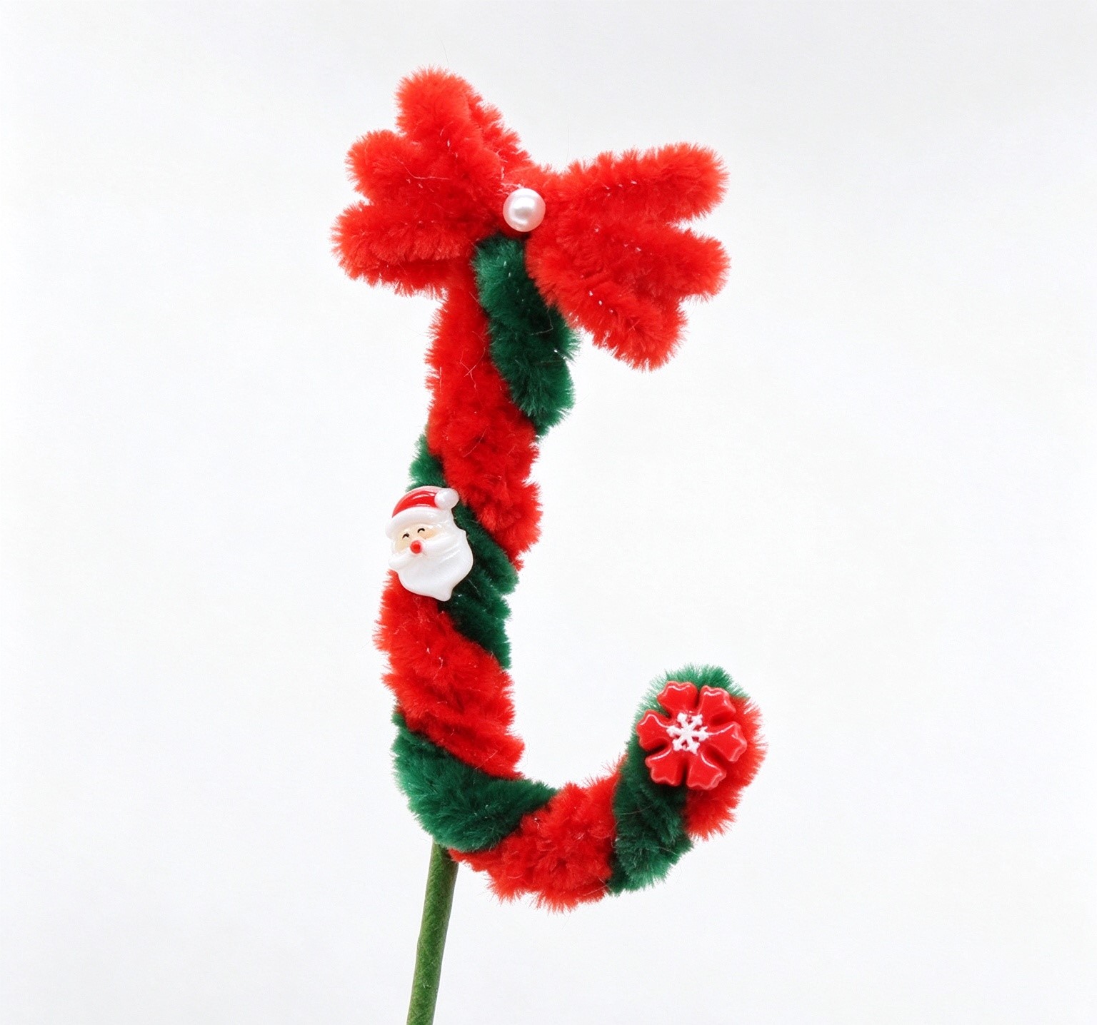 Factory Wholesale Creative Pipe Cleaner DIY Christmas Tree Artificial Flower Snowman  Pumpkin Bouquet Finished Ornaments photo 6