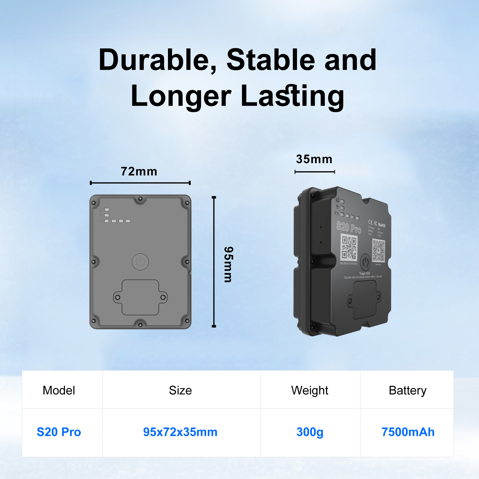 Long Battery 4G GPS Vehicle Tracker - Up To 30 Days Standby, Real-Time Tracking, Magnetic & Waterproof, Subscription Required photo 5