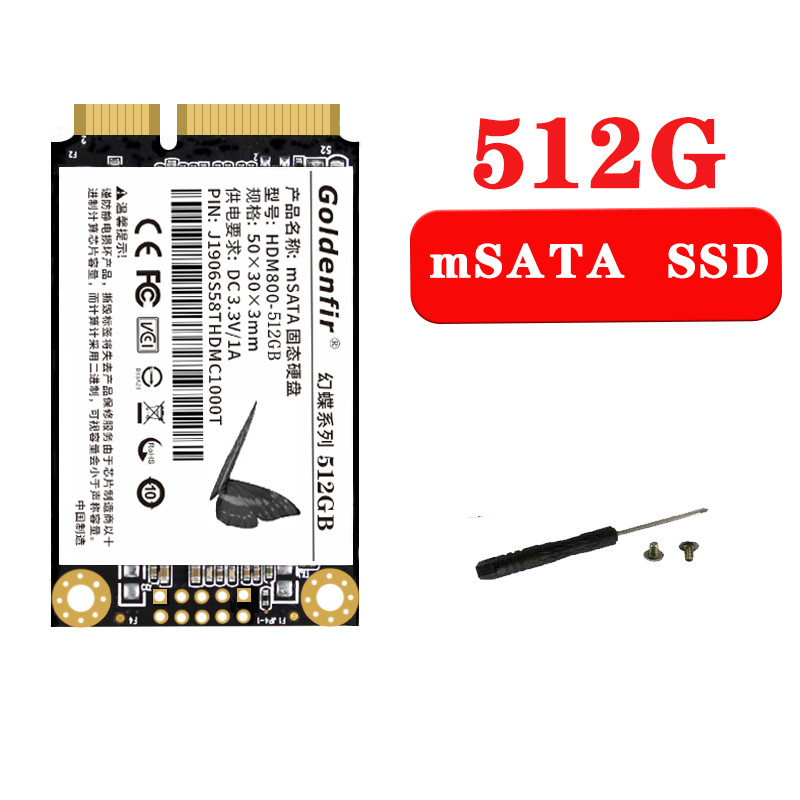 Solid State Drive Brand New 512GB Desktop Notebook Computer Universal Mini SATA Genuine SSD photo 5