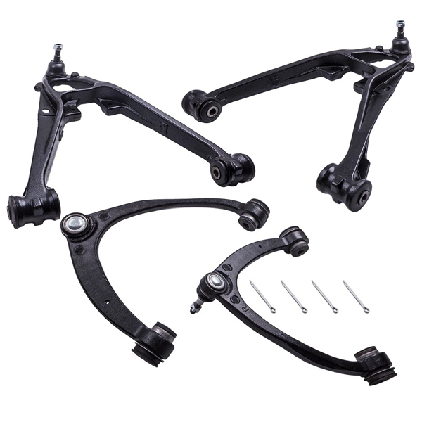 Front Upper & Lower Control Arm Fit For Chevy Silverado GMC Sierra 1500 Yukon 2007-2013 photo 1
