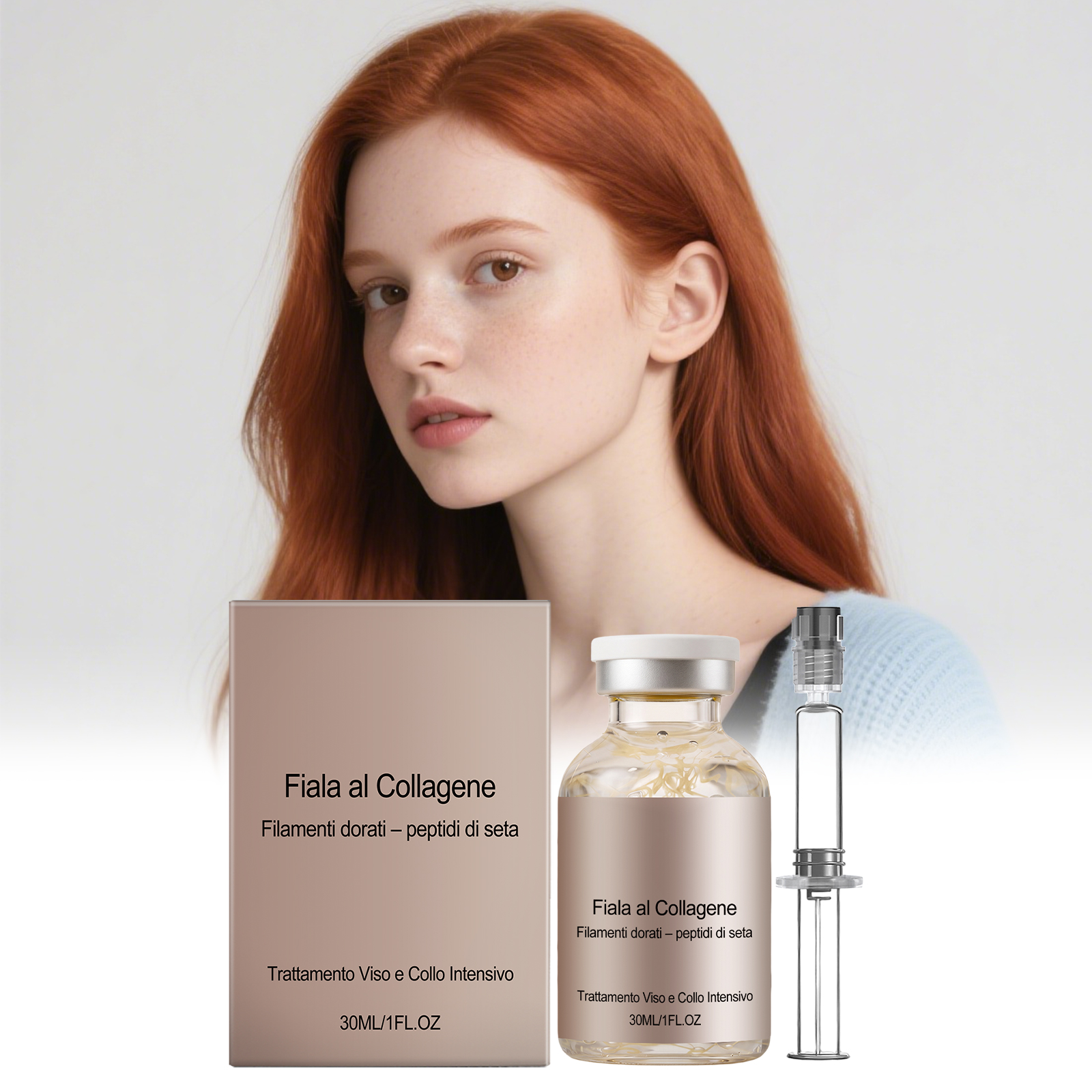 Refreshing Tight Bottle Essence 30ml - 1 Needle Tube  1Box photo 5