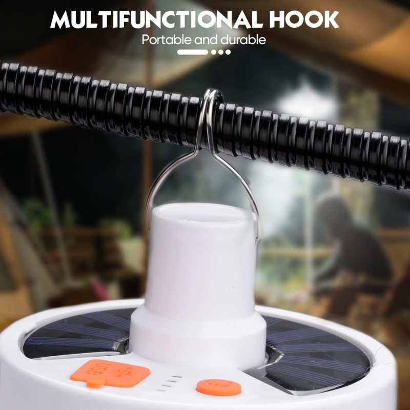Camping Lights 360 LED Tent Lights With Remote Control USB Camping Light  Tent Light  5 Modes And 48 Hours Run Time Perfect Tent And Emergency Camping Light photo 4