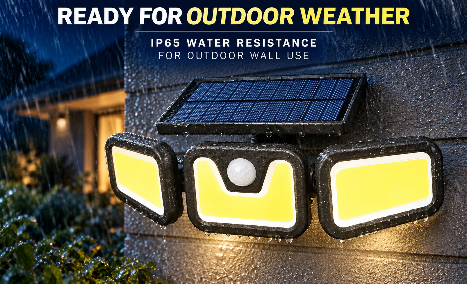 Solar Powered Rechargeable Motion Sensor Waterproof LED Work Light For Auto Repair W771B COB Street photo 6
