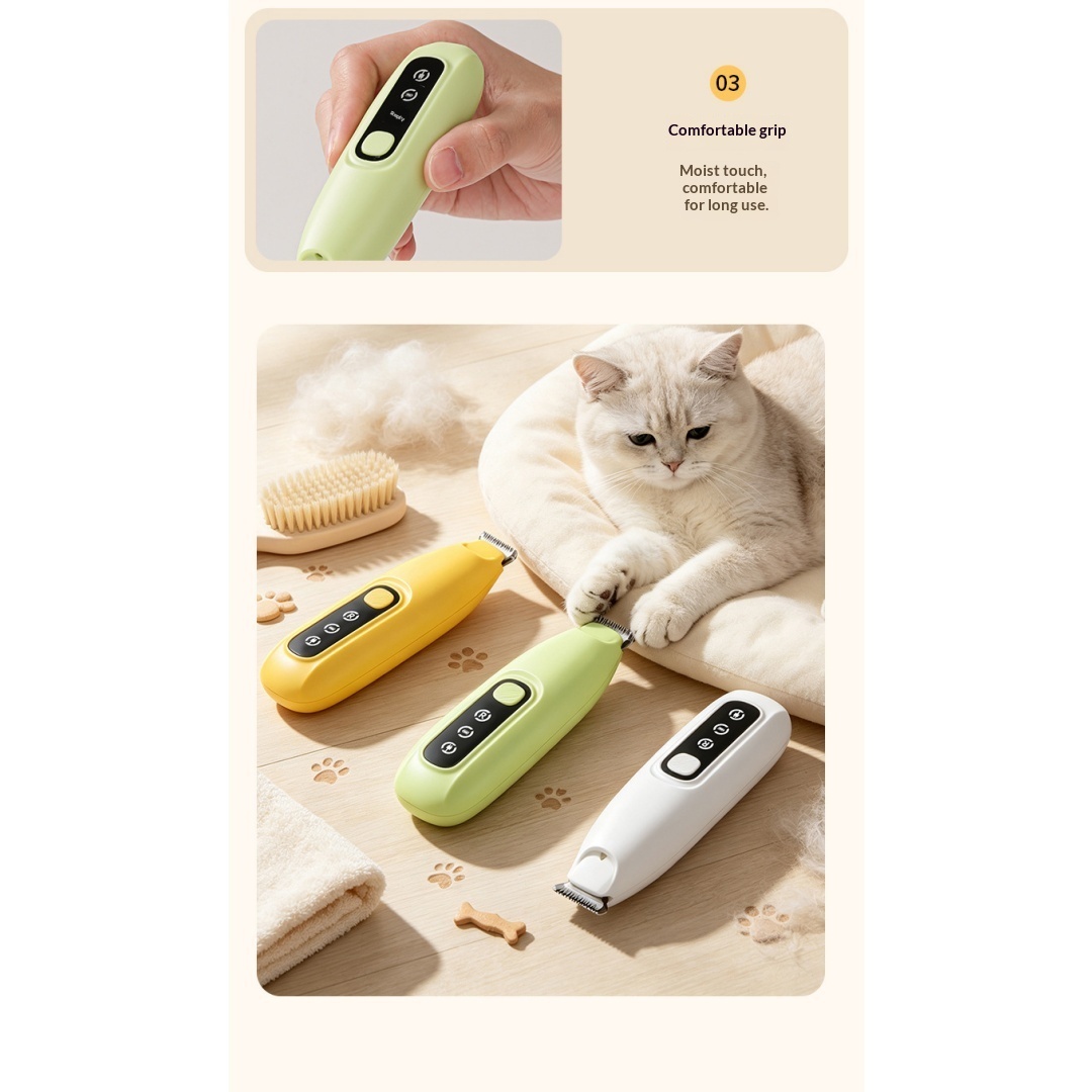 Rechargeable Pet Clipper With LED Light photo 8
