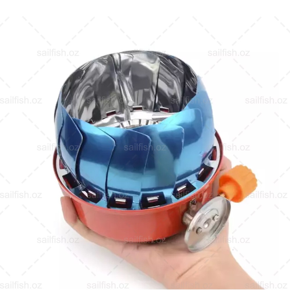 Mini Folding Camping Stove Portable Burner Butane Gas Cooker Outdoor Windproof photo 5