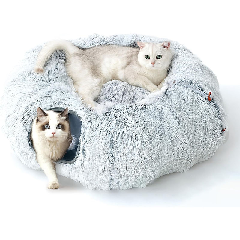 Cat Tunnel Bed Cat Nest Interactive Toy For Small Medium Large Cats Exercise photo 1
