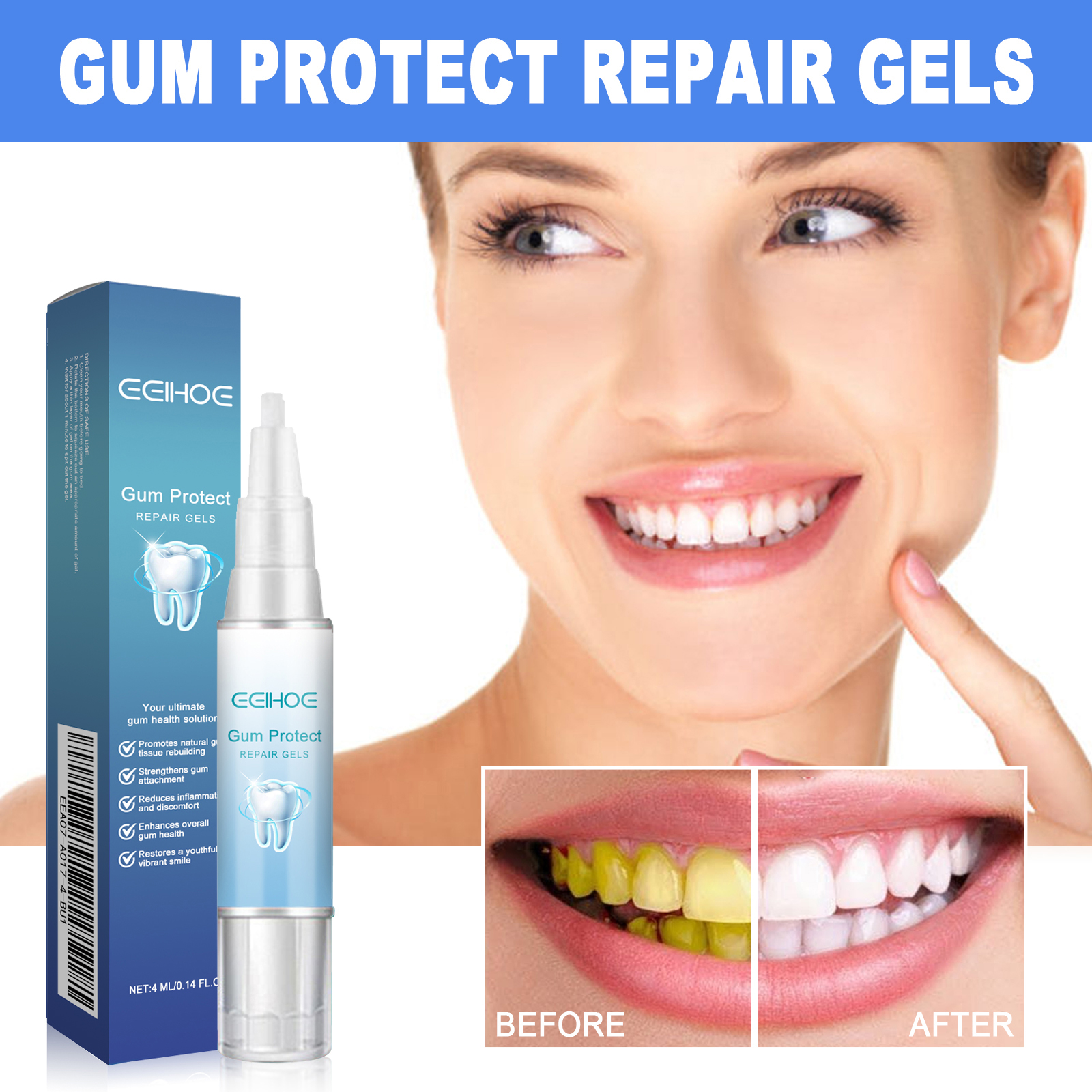 Dental Soothing Gel 4ml 1box photo 6