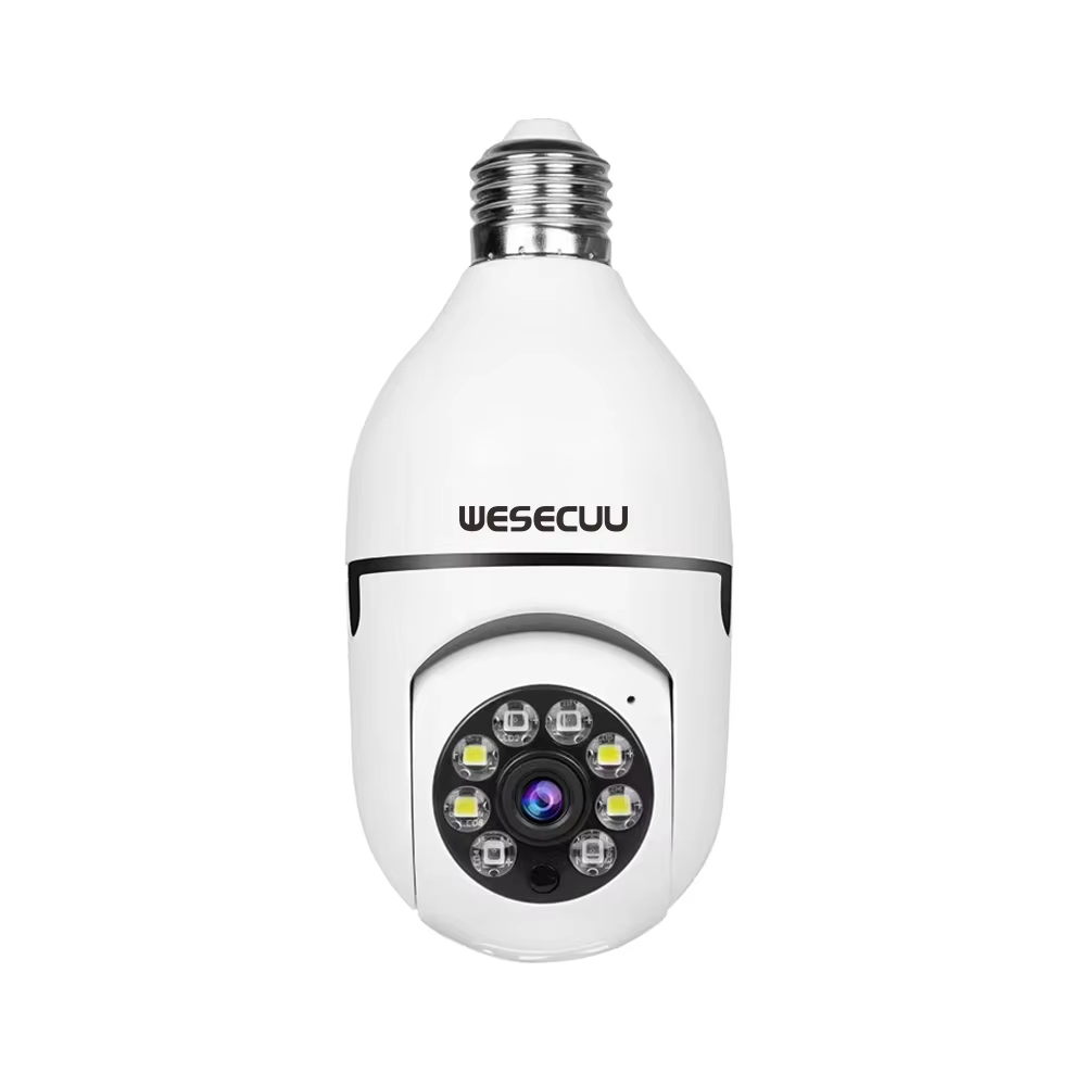 1080P Smart Home Security PTZ Camera Wireless Lights 360 Degree Surveillance Remote View CCTV Security WIFI Light Bulb Camera photo 1