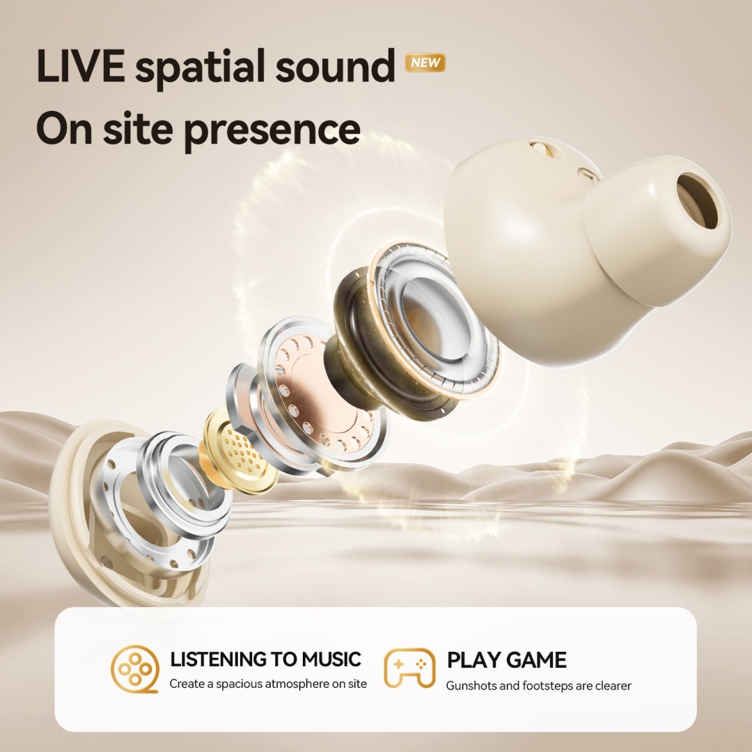Cross Border Explosion M127 Long Range Hanging Earphone Private Model High Color Value Low Latency Wireless Bluetooth Headphones Wholesale photo 8