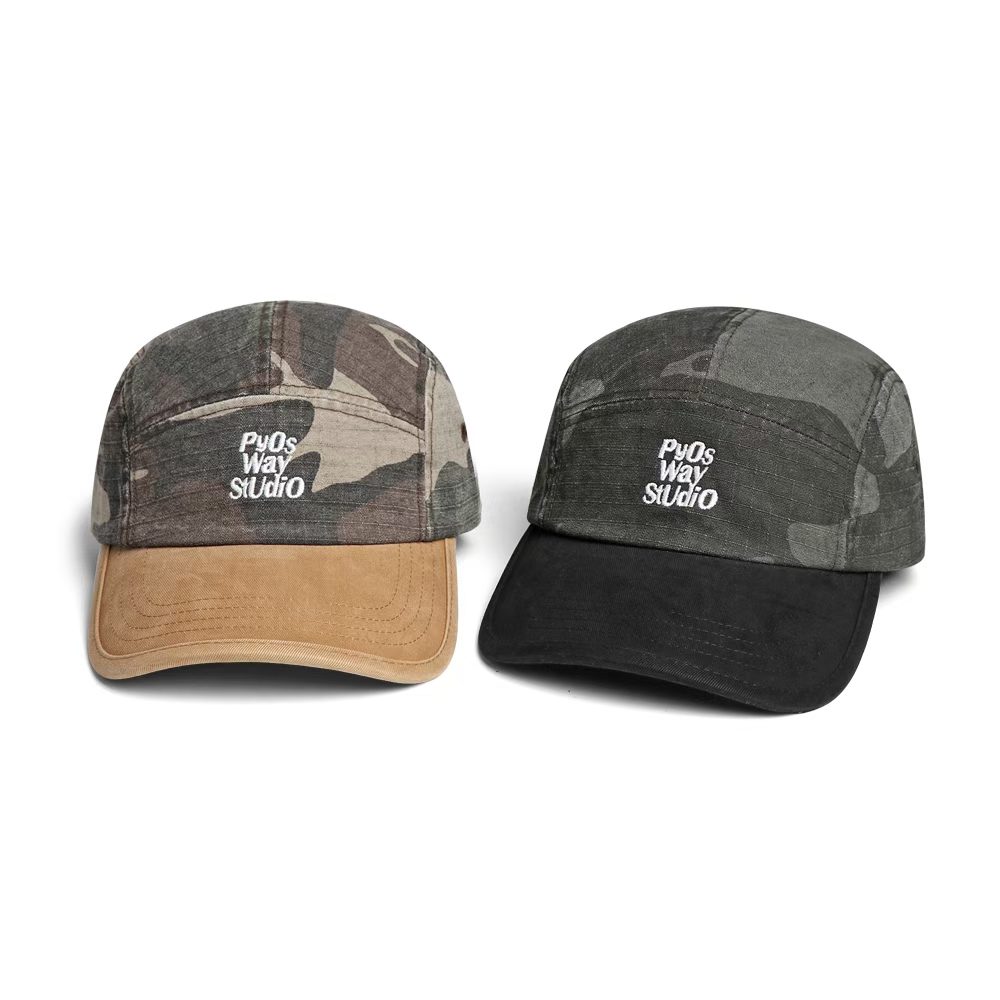 Cross-border Fashion Retro Washed Patchwork Letter Baseball Cap, Ideal For Daily Casual Wear And Versatile Styling, With A Curved Brim And Earflap photo 6