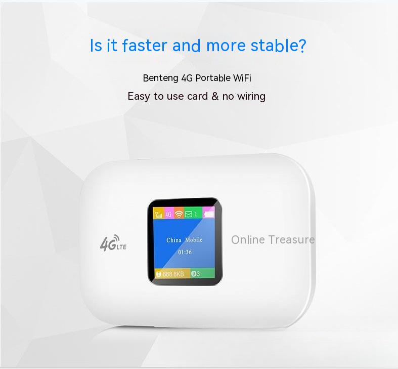 4G Wireless Router Vehicle-mounted Network Card Mobile Portable Wi-Fi photo 6