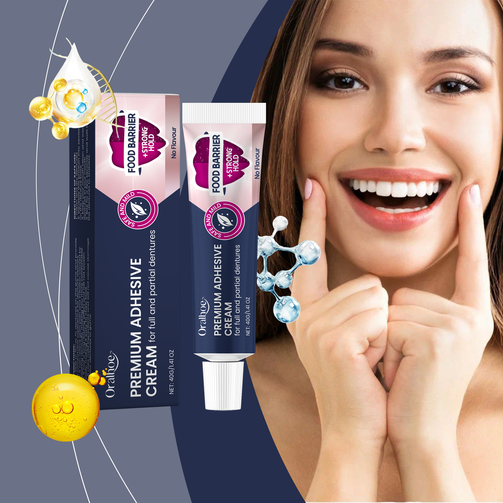 Dental Fixing Adhesive 40g-box photo 7