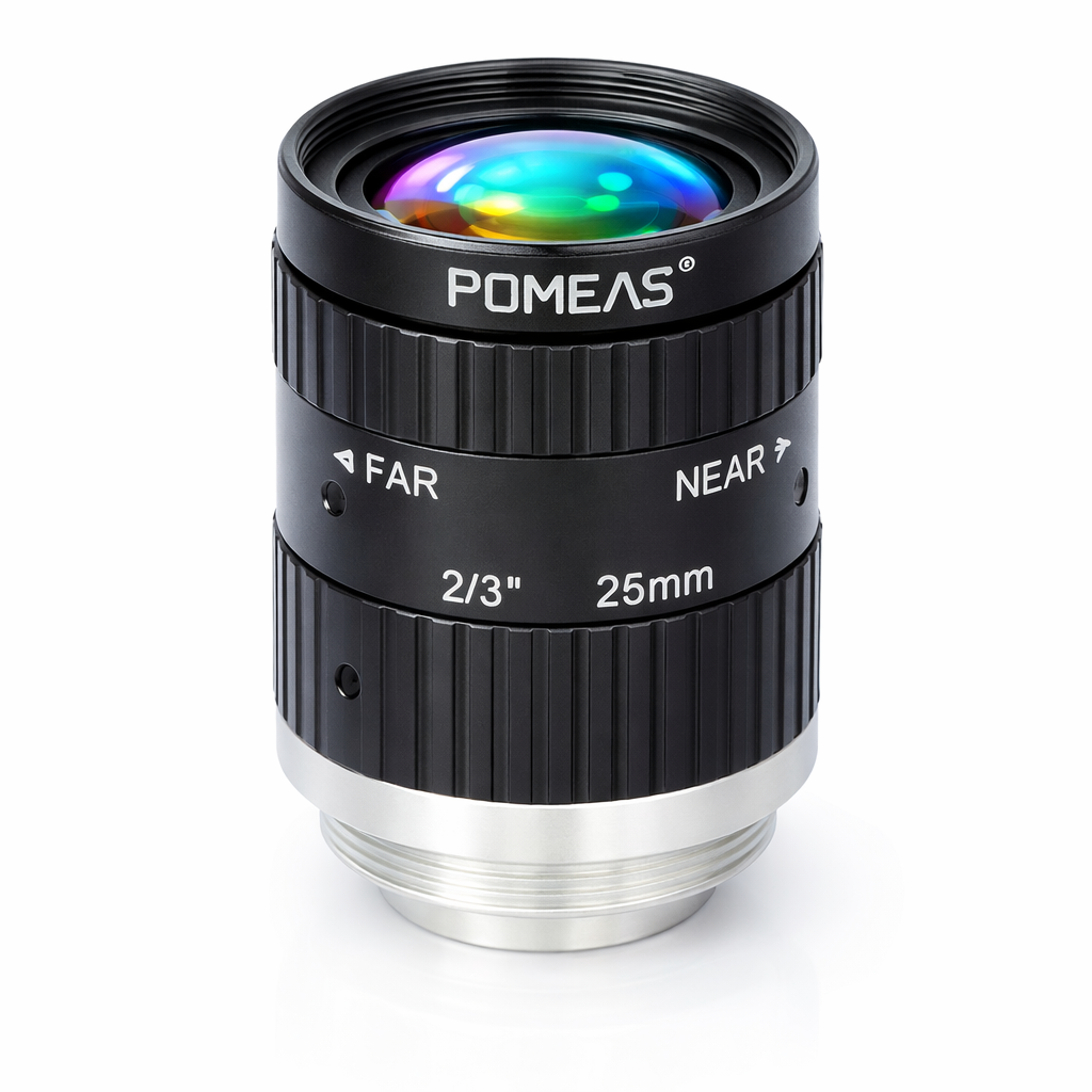LFEHH-2528M 25mm F2.8 10MP Fixed Focal Length Machine Vision Lens For 2     3 Inch Industrial Cameras photo 4