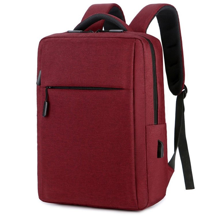 New Backpack For Men, Large Capacity Backpack, Multifunctional Backpack, Business Computer Bag, USB Charging Backpack - Red photo 1