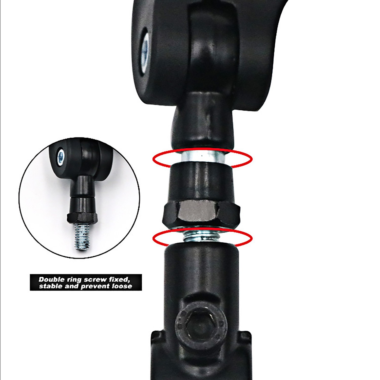 2PCS Cycling Bike Handlebar Mirror 22-25mm For Mountain Road Bike E-Bike Scooter photo 7