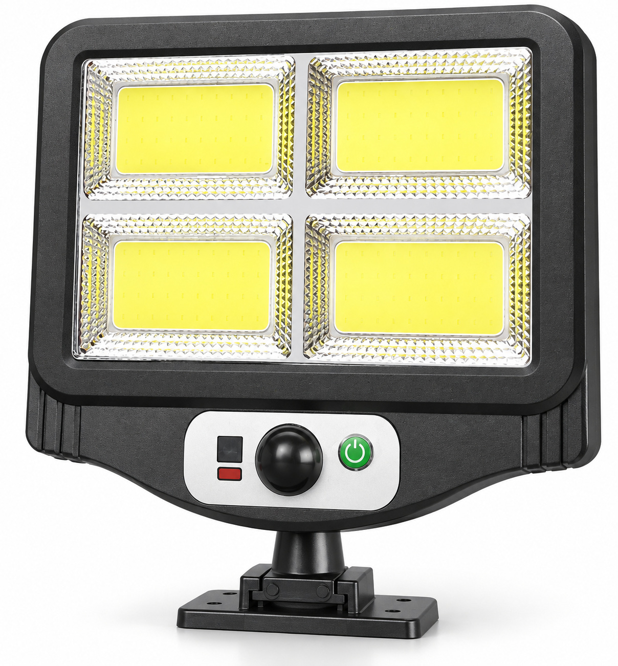 Solar Powered Rechargeable Motion Sensor COB LED Work Light 1500mAh For Auto W781 4 1x photo 1