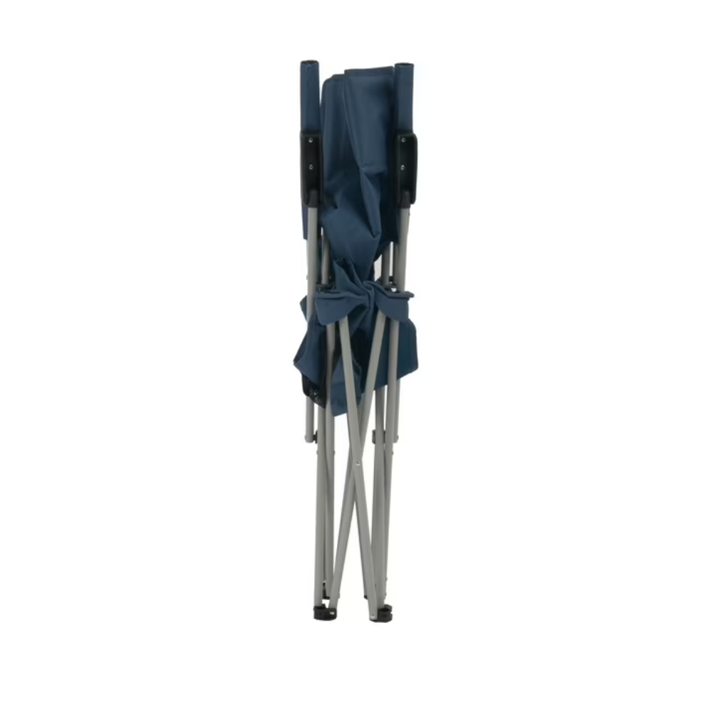 Hard Arm Camping Chair With Durable Polyester Seat And Steel Frame, Portable With Cup Holder photo 2