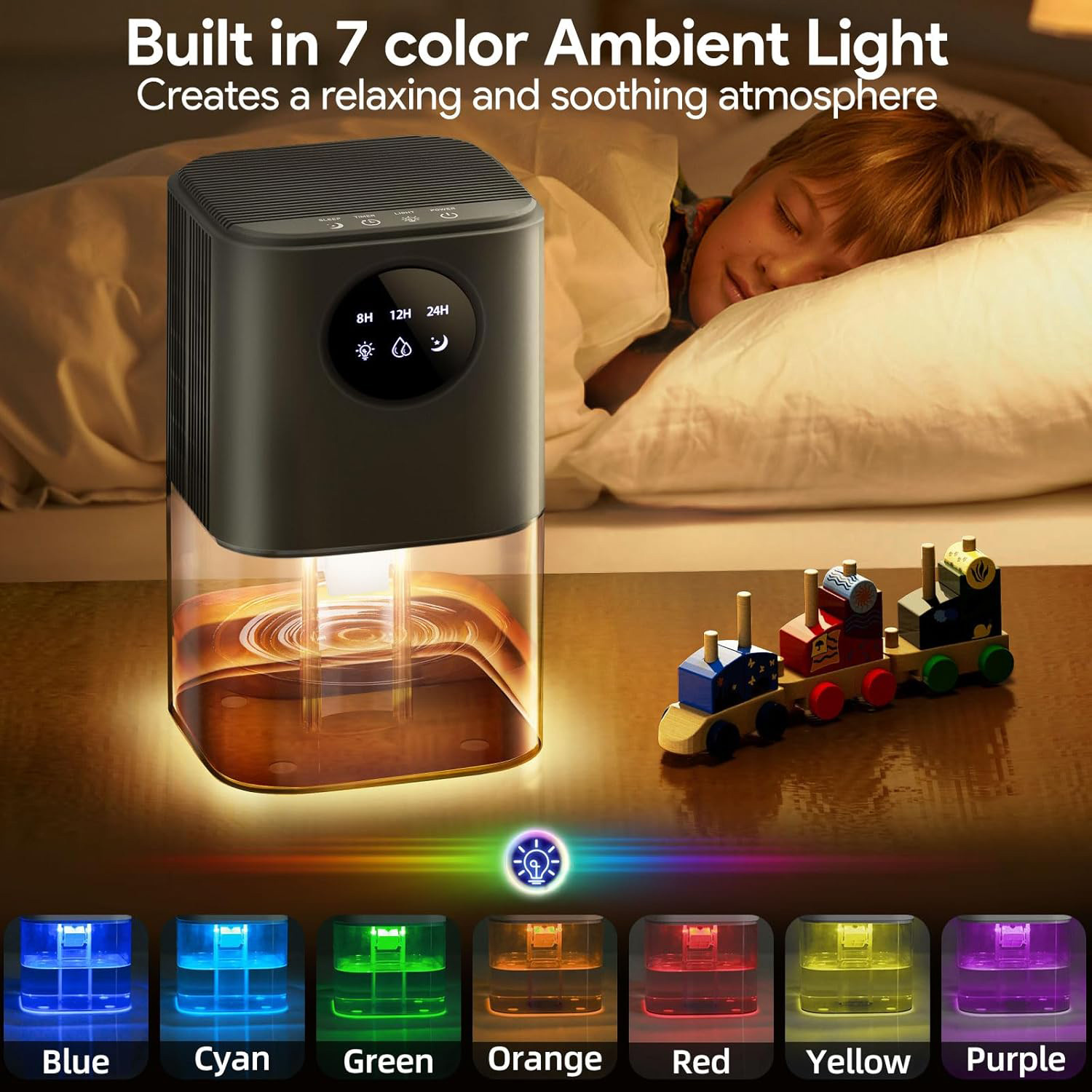 Dehumidifiers For Home 1.7L - Ultra Quiet Dehumidifier photo 7