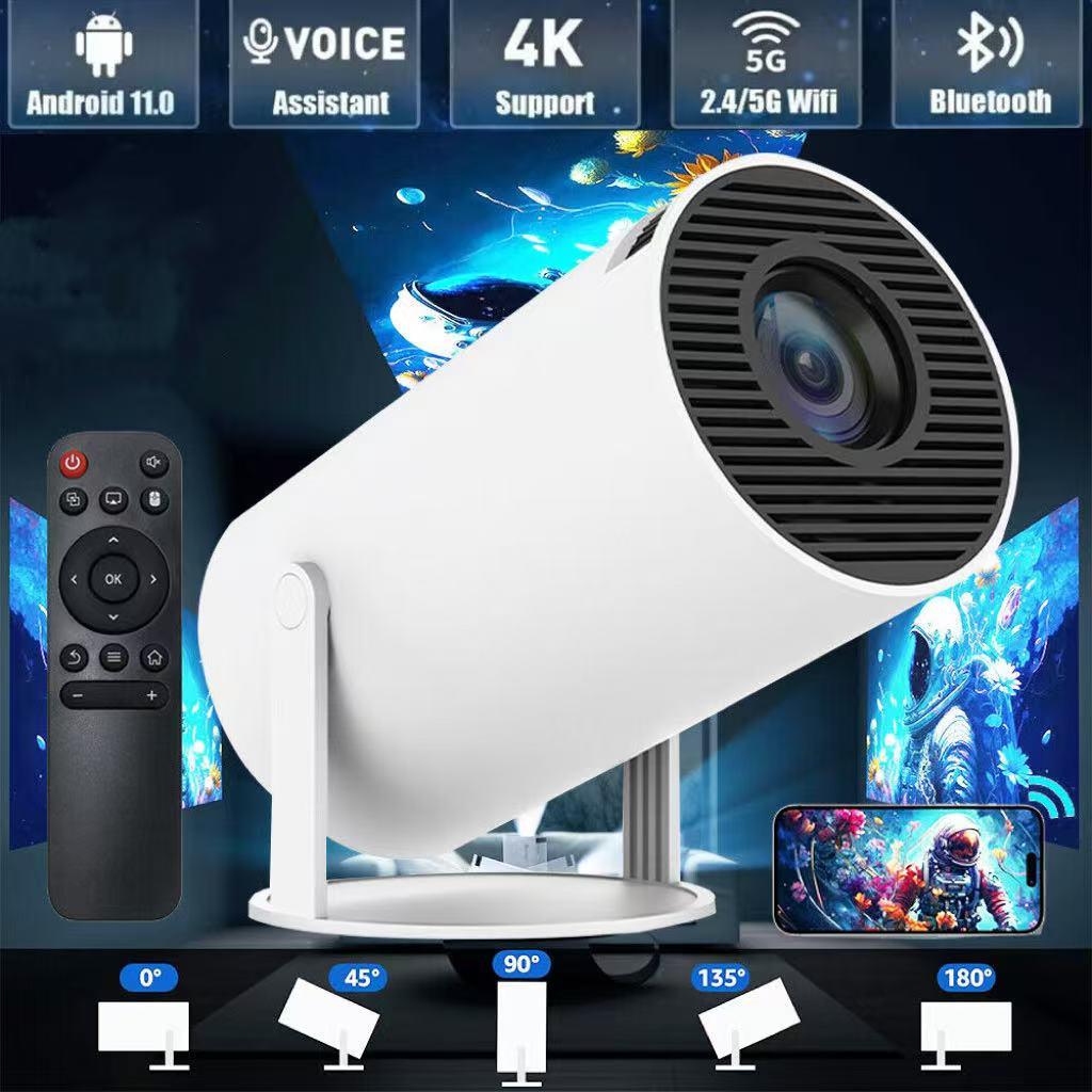 5G 4K Projector Smart HD LED WiFi Bluetooth HDMI USB Android Office Home Theater photo 1
