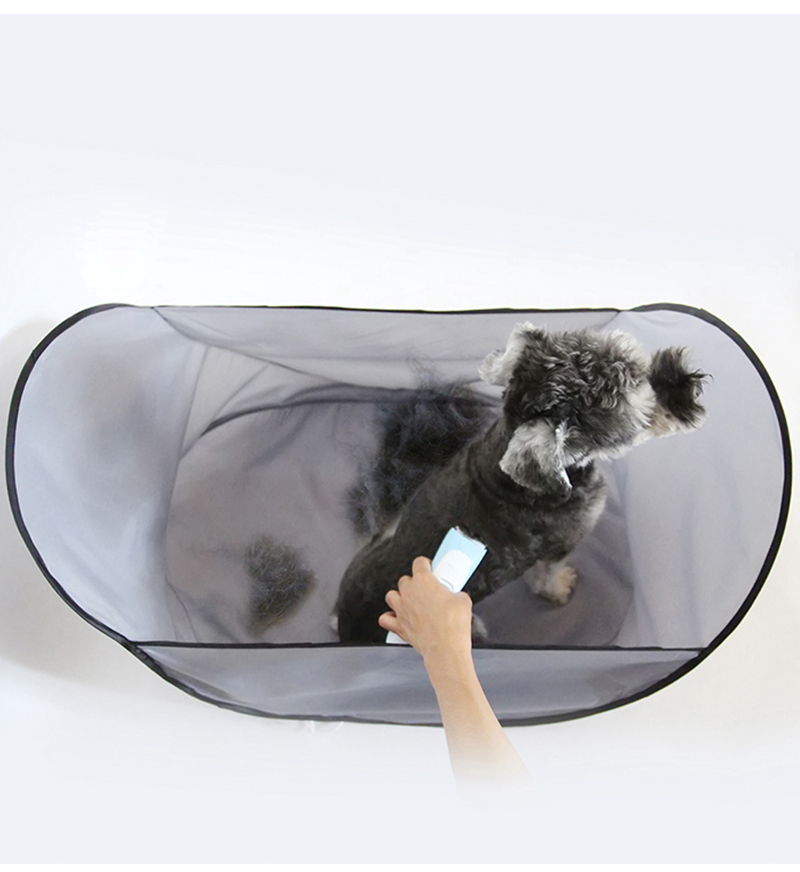 Pet Haircut Bib Foldable Pet Grooming Catcher For Dog Cat Hair Collecting Apron For Home Grooming photo 2