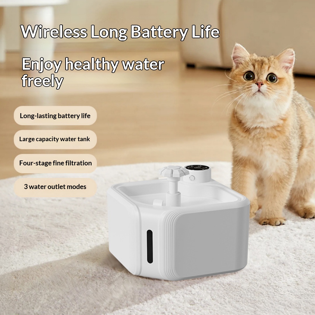 Automatic Circulating Filtered Pet Fountain photo 4