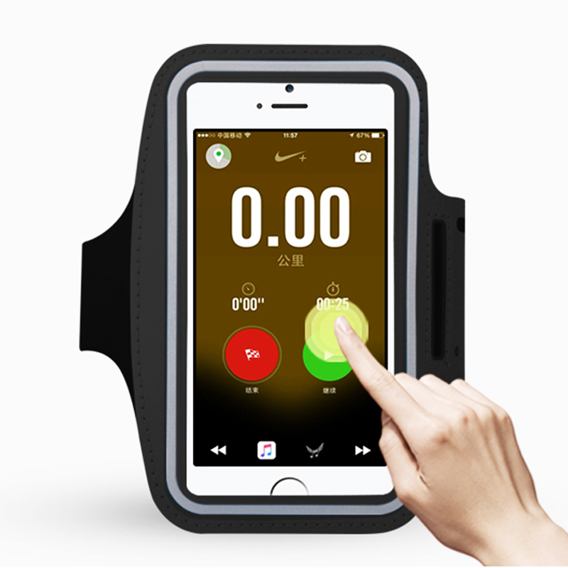 1pc Sports Running Jogging Gym Exercise Armband Case Phone Holder Bag Cover photo 4