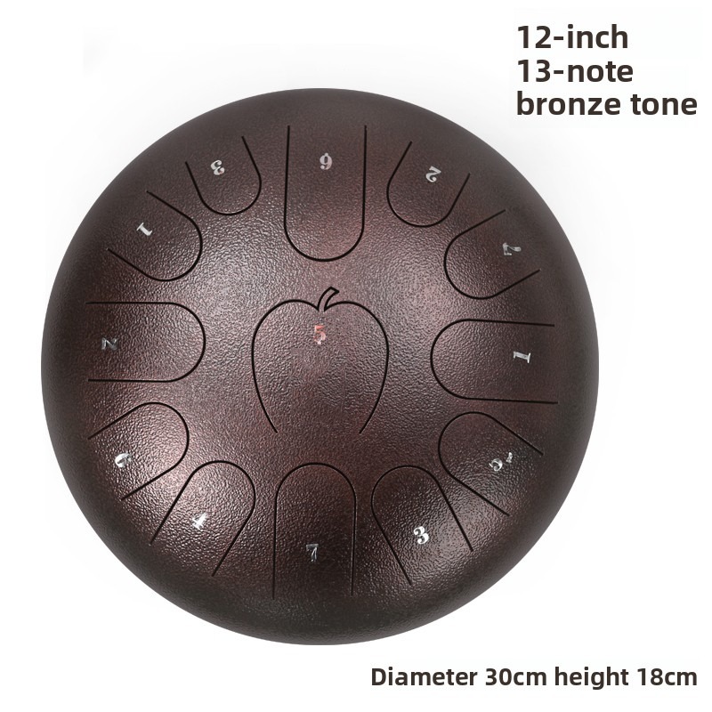Steel Tongue Drum12 Inch13 Note A Pple Style photo 4