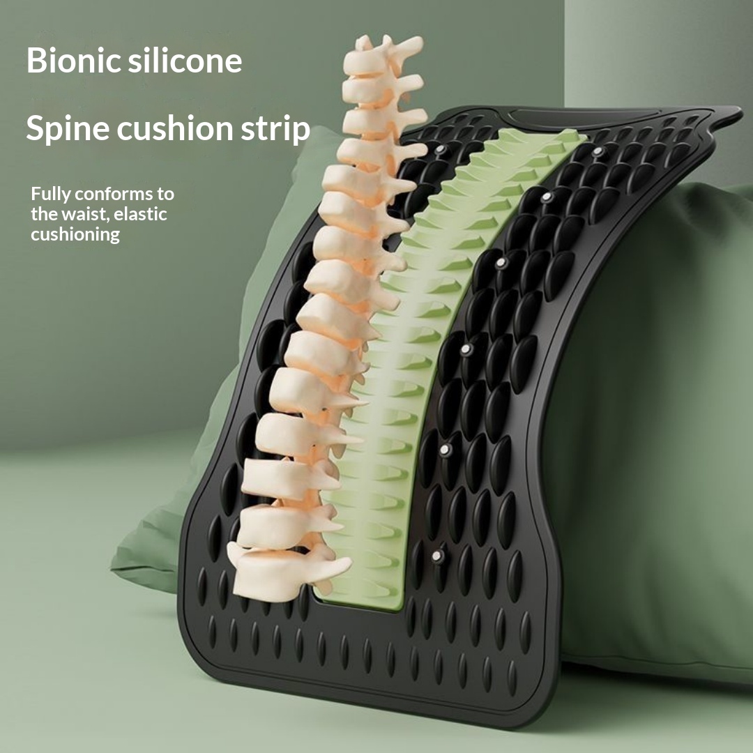 Lumbar Spine Corrector, Back Spine Exercise Equipment, Lumbar Support, Spinal Stretching And Traction Massager, Fitness Equipment photo 8