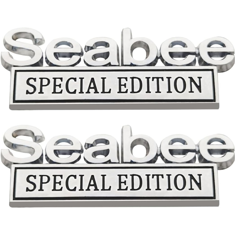 2pack Seabee Special Edition Emblems, Seabee Emblem 3D Badge Decal Car Truck SUV,Refrigerator Sticker,Window Display Stickers,Bicycles, Laptops, Fridges photo 7